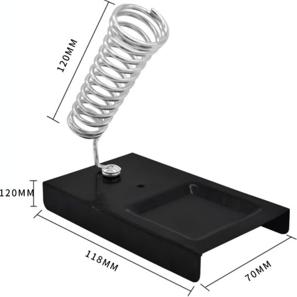 SRT-010 soldering iron stand, all-metal multi-functional bracket, soldering iron base, solder wire rack, soldering iron rack